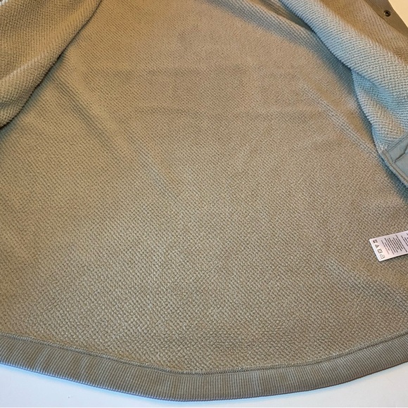 Men's Beige Fleece Jacket by Copper & Oak looks like a Corduroy Jacket. Size L - Picture 10 of 16
